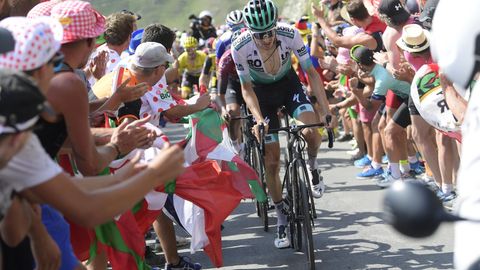 Emanuel Buchmann auf der schweren Pyrenäen-Etappe zum Col du Tourmalet