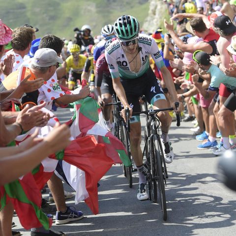 Emanuel Buchmann auf der schweren Pyrenäen-Etappe zum Col du Tourmalet