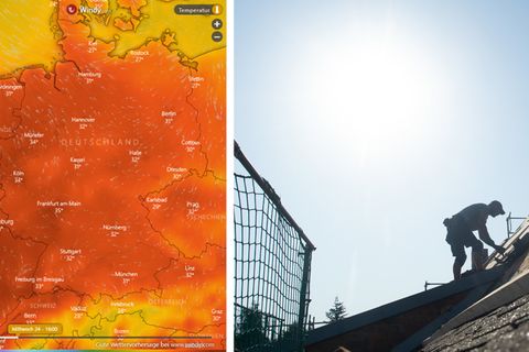Hitzewelle und Hitzewarnung