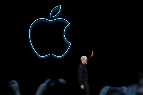 Tim Cook während der Eröffnungs-Keynote der diesjähirgen Entwicklerkonferenz WWDC
