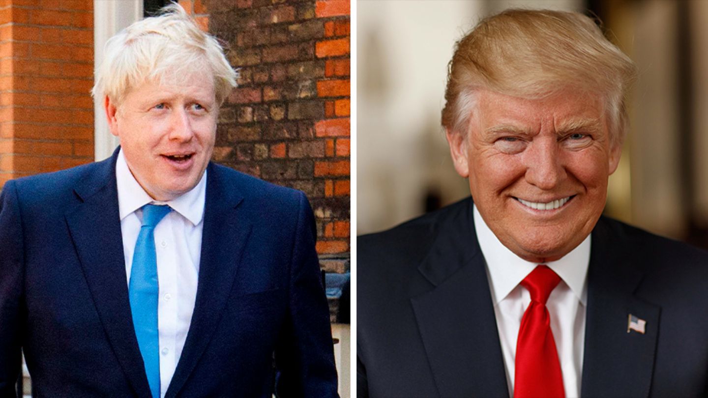 Boris Johnson und Donald Trump