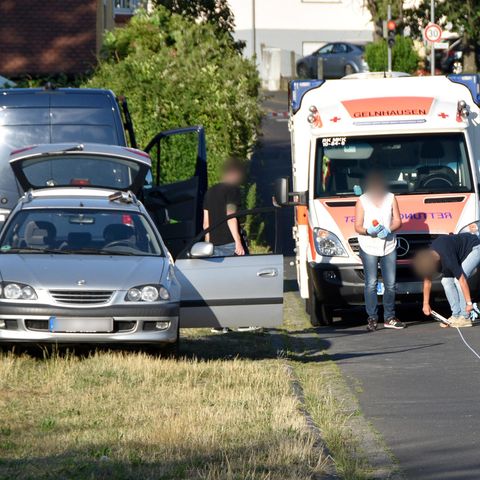 Das Auto des mutmaßlichen Schützen von Wächtersbach