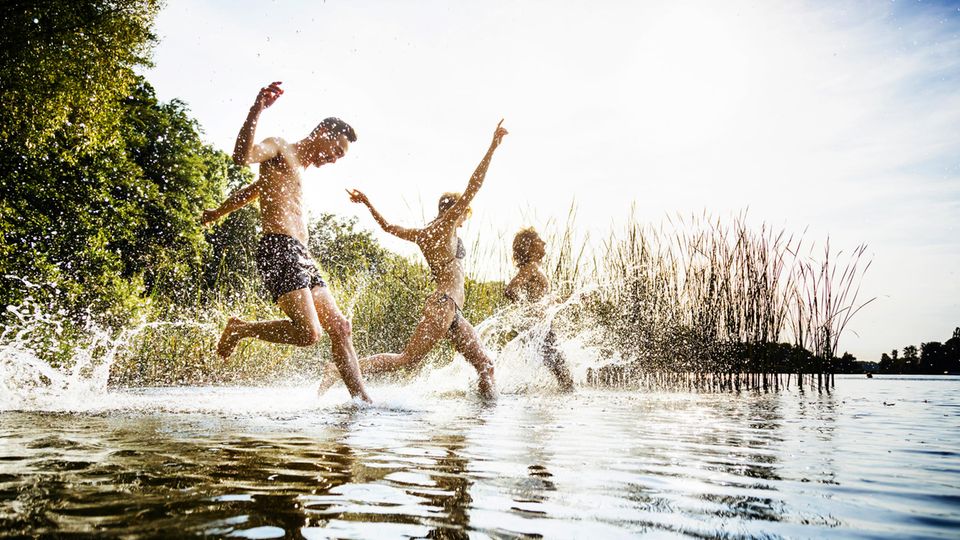 Heißer Sommer? Da hilft nur Abkühlung im Wasser