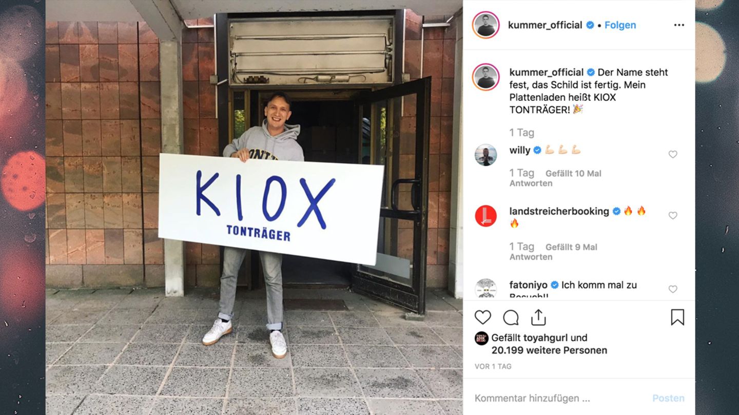 Kraftklub: Felix Kummer eröffnet eigenen Plattenladen in Chemnitz ...