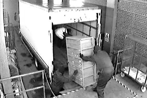 Verladen des Geldes