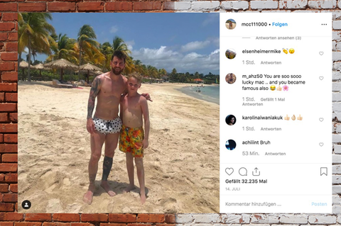 Lionel Messi: Elfjähriger trifft den Weltstar – und kickt mit ihm