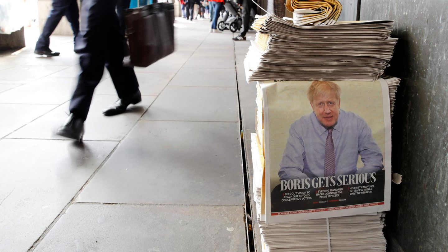 Boris Johnson: So titeln britische Medien über seinen ...