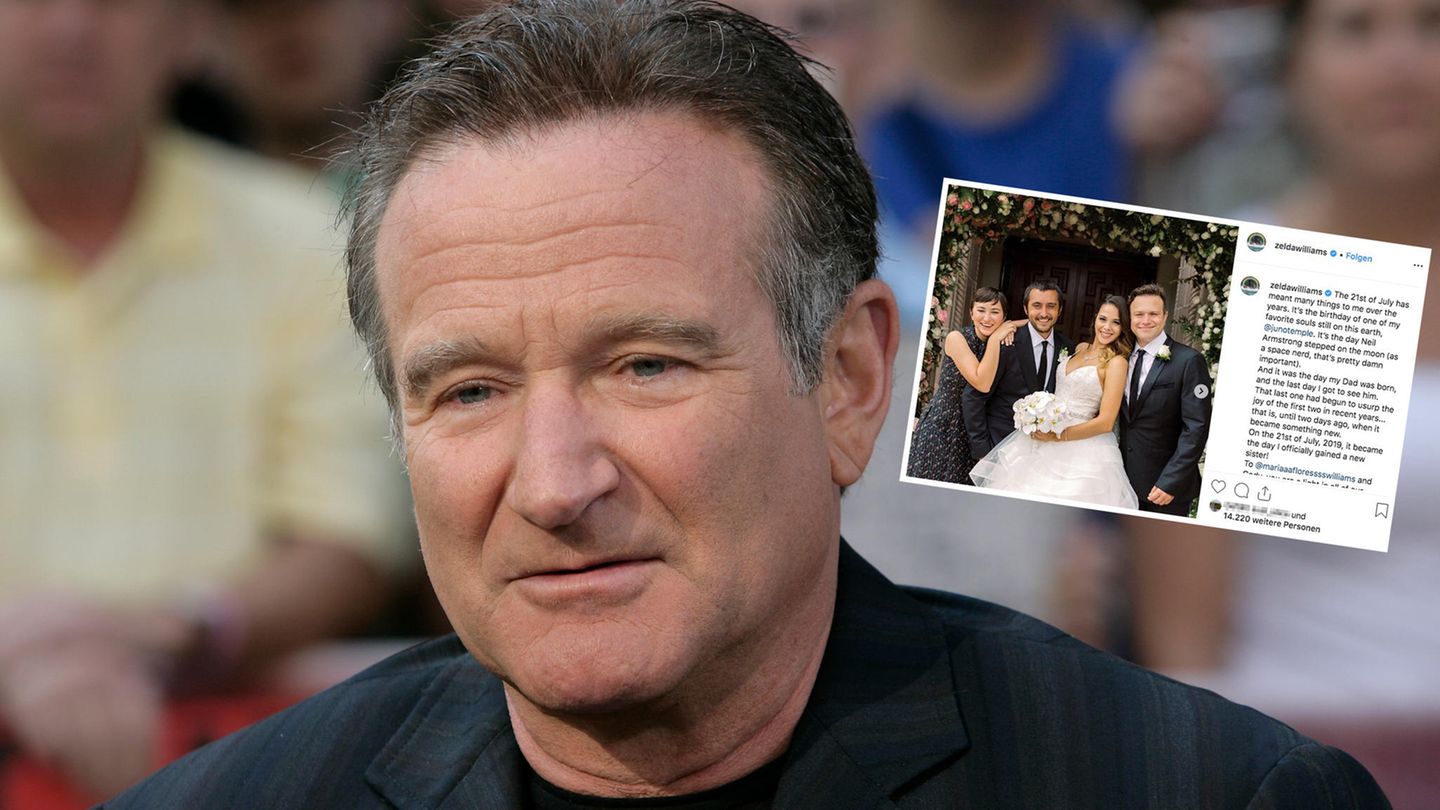 Der Sohn von Robin Williams hat geheiratet. Für die Feierlichkeiten hat er sich einen besonderen Tag ausgesucht: den Geburtstag seines verstorbenen Vaters.