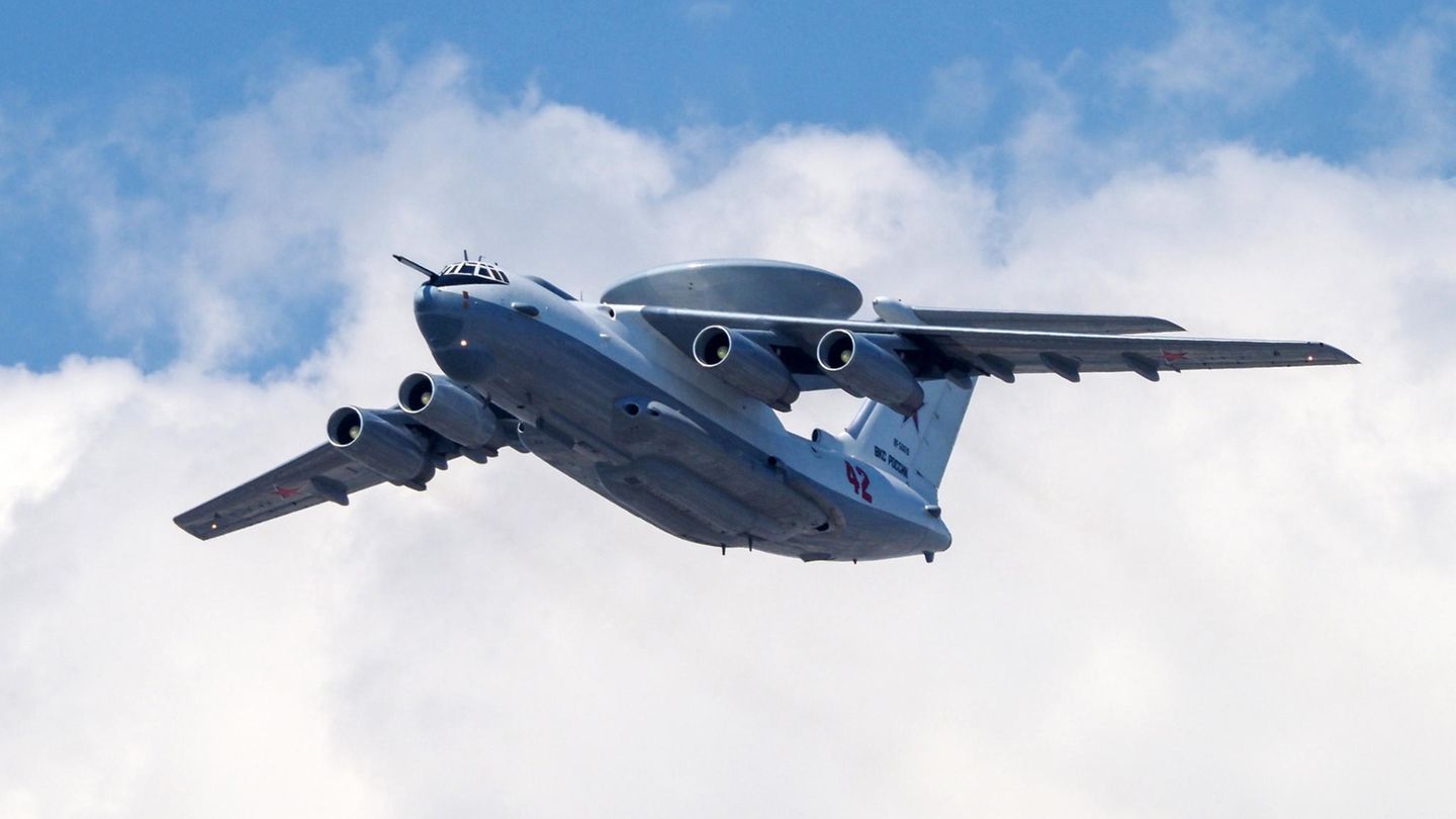 Ein russisches Frühwarnflugzeug des Typs A-50 soll in den südkoreanischen Luftraum eingedrungen sein 