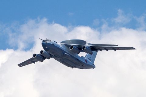Ein russisches Frühwarnflugzeug des Typs A-50 soll in den südkoreanischen Luftraum eingedrungen sein 