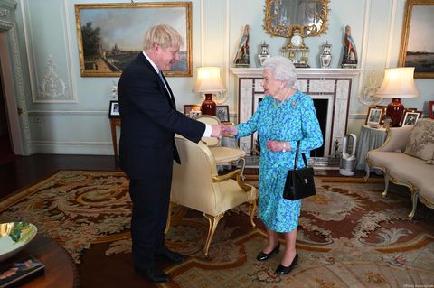 Queen Elizabeth II. empfängt Boris Johnson