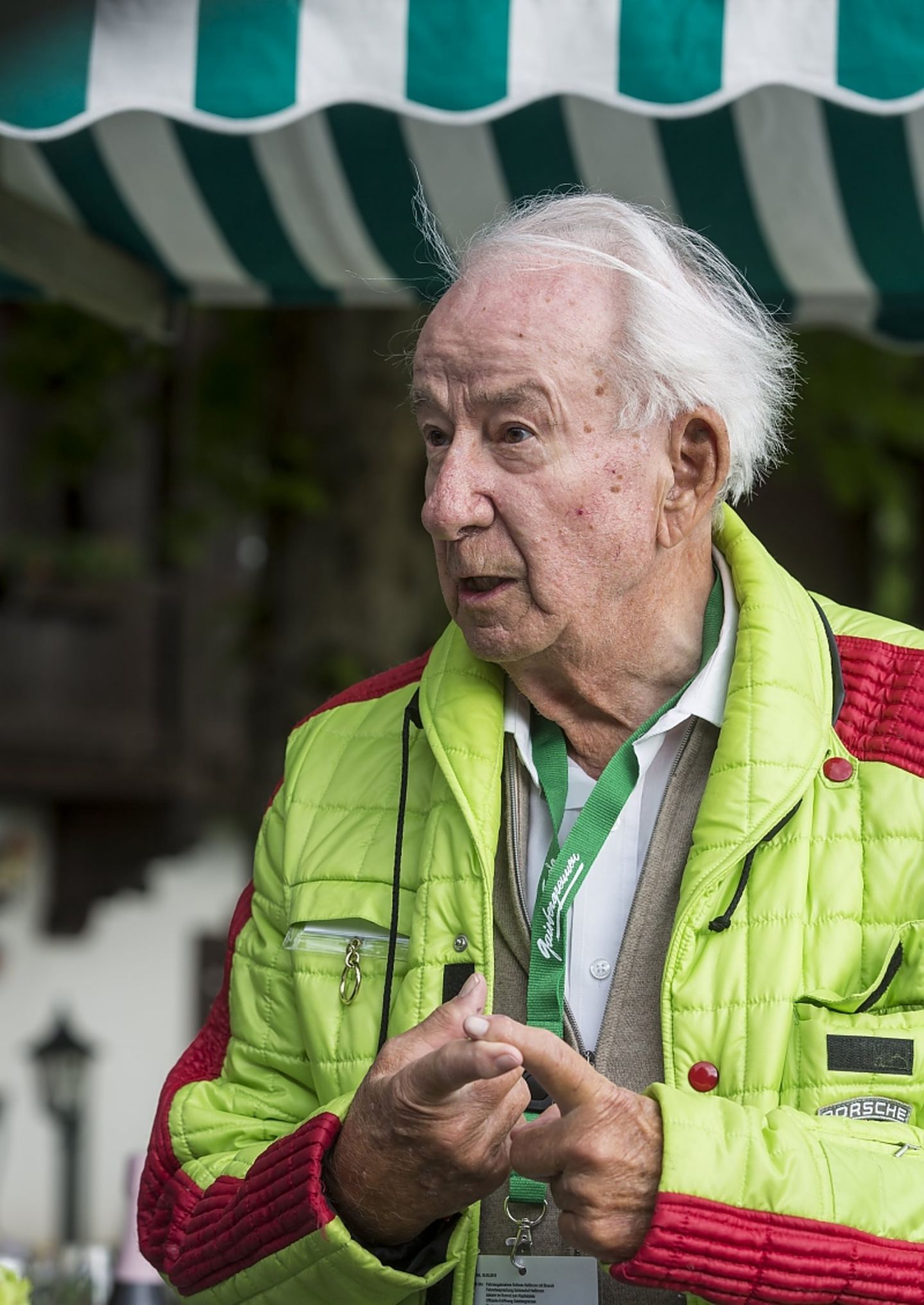 Mit 86 Jahren immer noch ein Könner am Lenkrad: Eberhard "Ebbs" Mahle