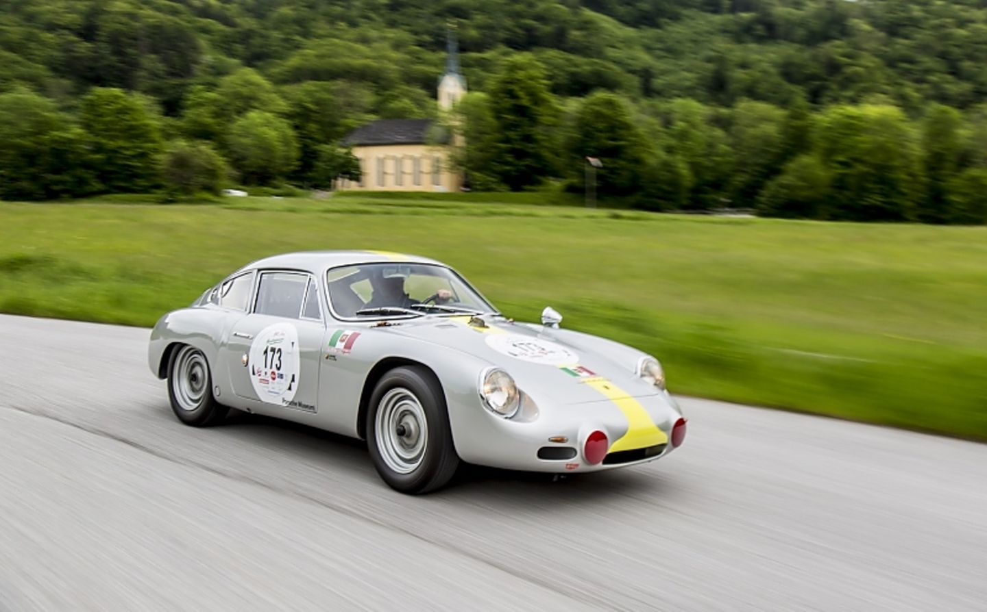 Der Porsche 356 B 2000 GS Carrera GTL Abarth wiegt 778 Kilogramm