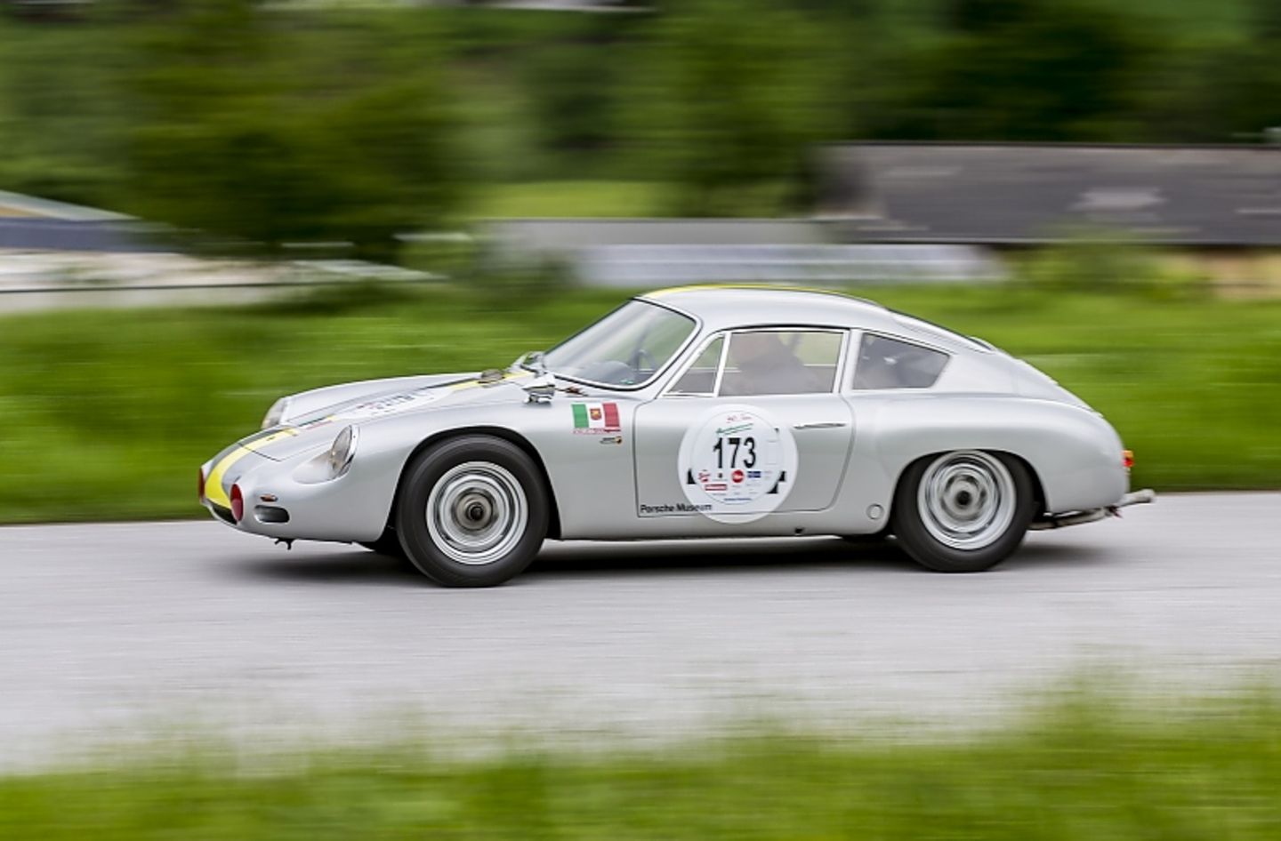Der Porsche 356 B 2000 GS Carrera GTL Abarth ist 13 Zentimeter kürzer als die Serienversion