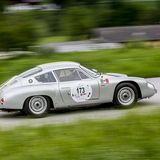 Die Rennvariante ist 13 Zentimeter niedriger als die herkömmlichen Porsche 356