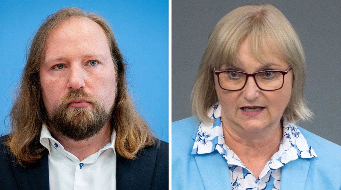 Grünen-Fraktionschef Anton Hofreiter und Umweltexpertin Bettina Hoffmann