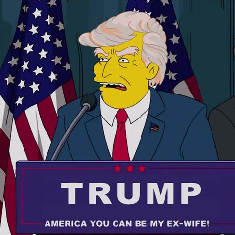Donald Trum in "Die Simpsons"