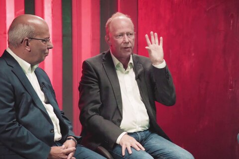 Polizist Rainer Wendt und Jugendrichter Andreas Müller