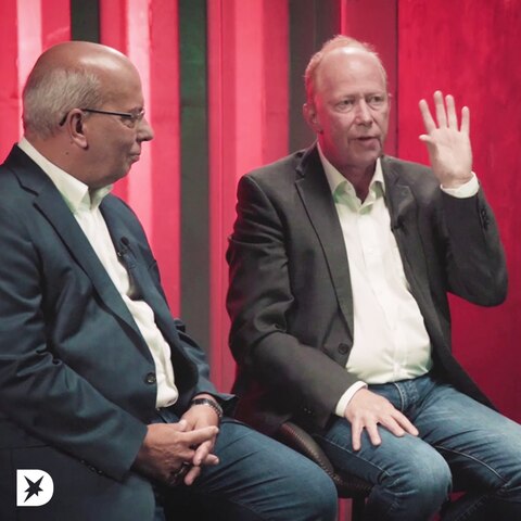 Polizist Rainer Wendt und Jugendrichter Andreas Müller