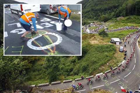 "Penis-Polizei" bei der Tour de France sorgt für Belustigung auf Twitter