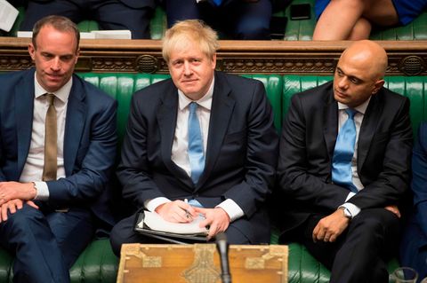 Der britische Premierminister Boris Johnson
