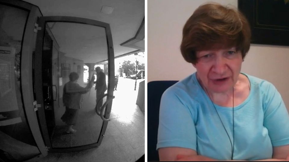 Irina Katz wurde vor ihrer Synagoge antisemitisch beschimpft und bedroht Irina Katz wurde vor ihrer Synagoge antisemitisch beschimpft und bedroht