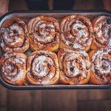 Backform mit Zimtschnecken