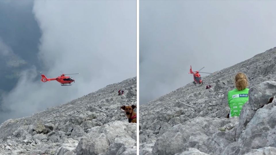 Watzmann: Bergretter bargen die junge Frau in einer zwölfstündigen Rettungsaktion.