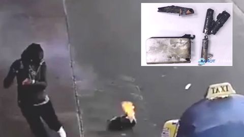 Powerbank explodiert im Rucksack