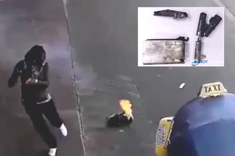 Powerbank explodiert im Rucksack