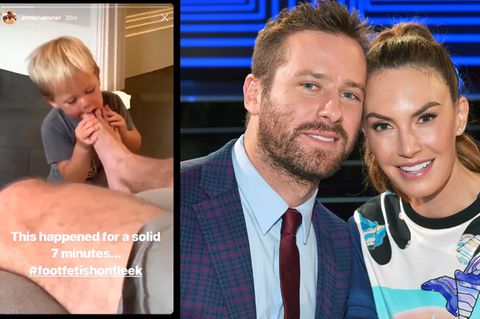 Armie Hammer und seine Frau Elizabeth Chambers