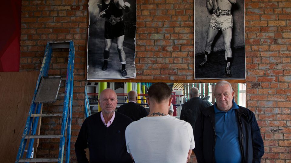 IRA-Veteran John Donnelly und INLA-Veteran Thomas McCourt IRA-Veteran John Donnelly und INLA-Veteran Thomas McCourt