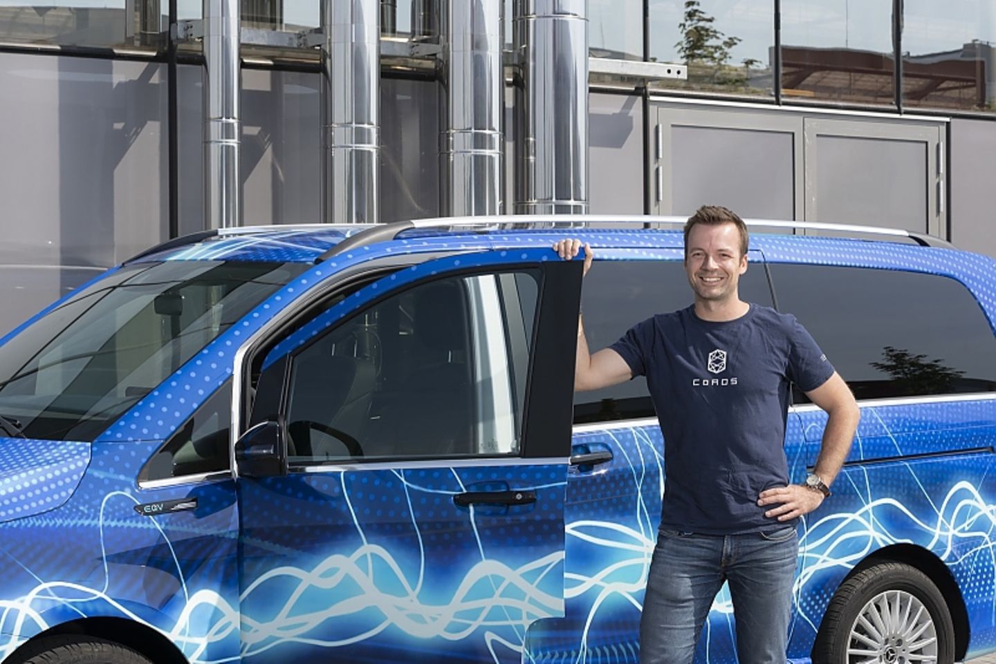 Mercedes EQV Erprobungsfahrt - Benjamin Kaehler