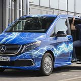 Mercedes EQV Erprobungsfahrt