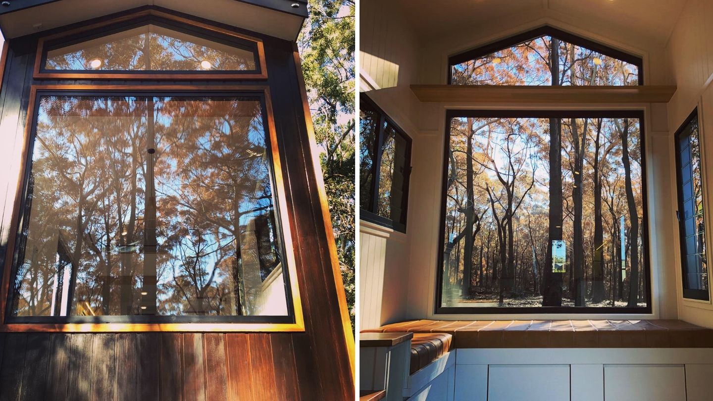 Große Kathdralen-Optik in einem kleinen Häuschen.