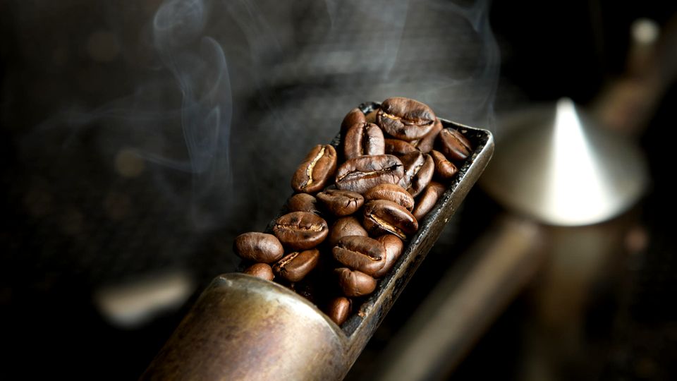 Kaffee rösten