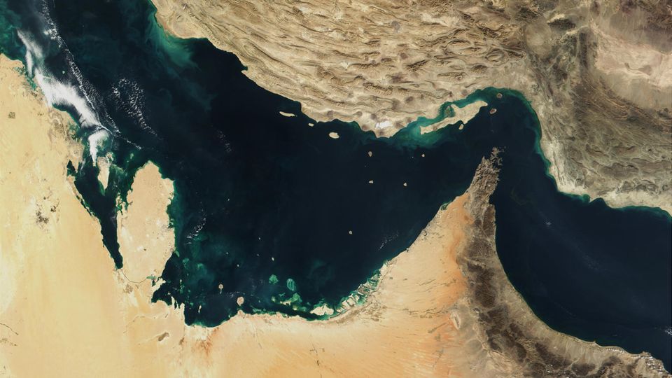 Der Persische Golf, die Straße von Hormus und der Golf von Oman