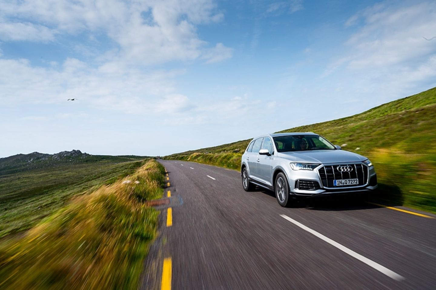 Nach 6,5 Sekunden ist der Audi Q7 50 TDI Quattro 100 km/h schnell