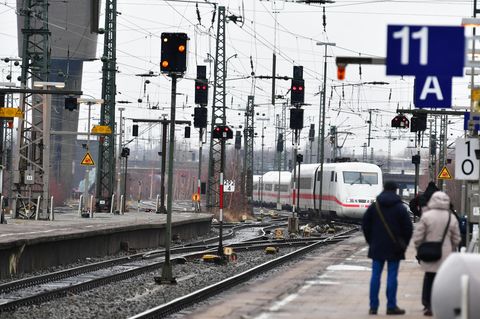 Der Bahnhof in Hamburg-Altona