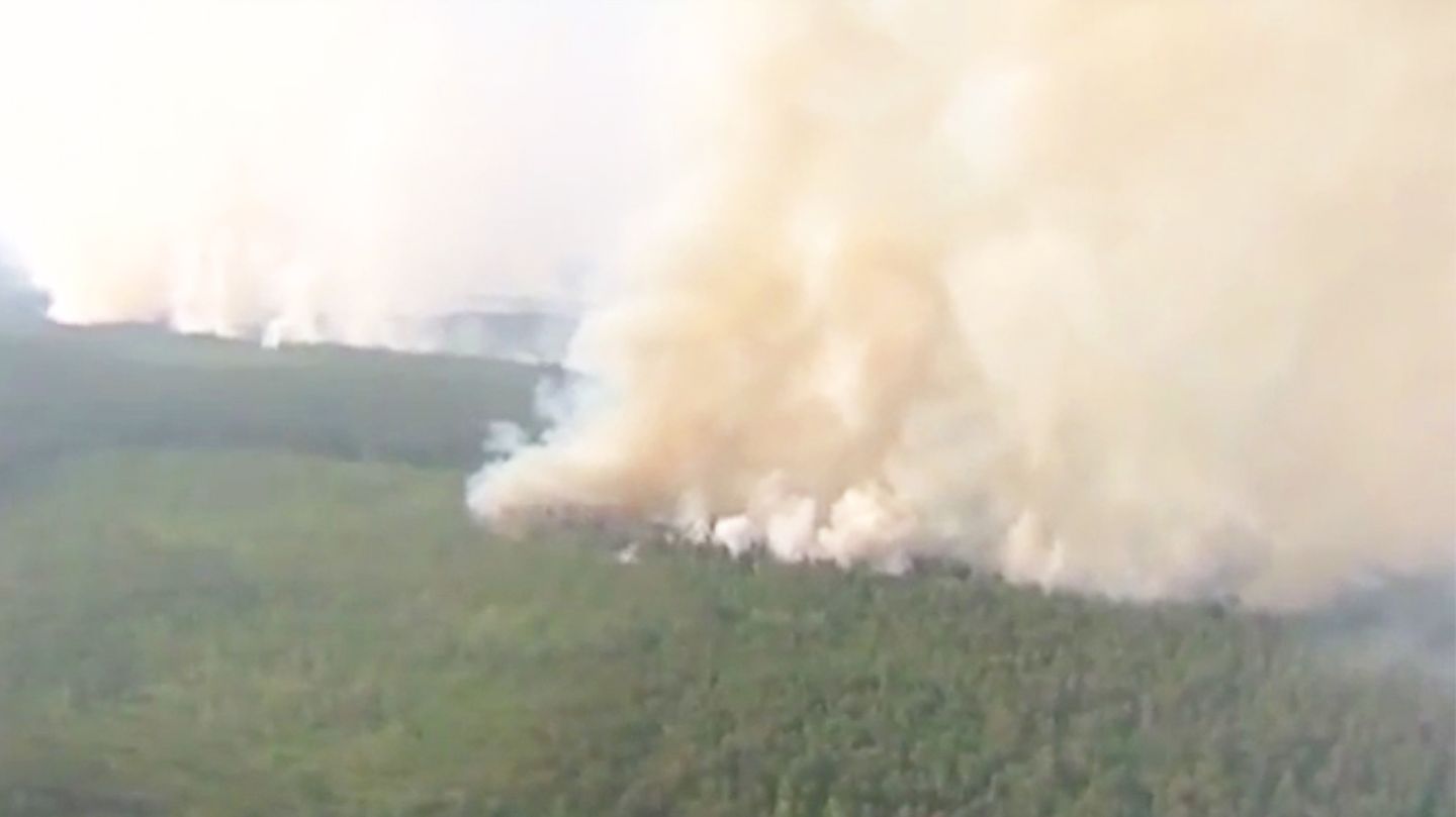 Waldbrand in Sibirien: Die Rauchwolken haben bereits die Arktis erreicht