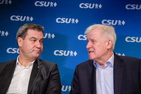 Markus Söder und Horst Seehofer