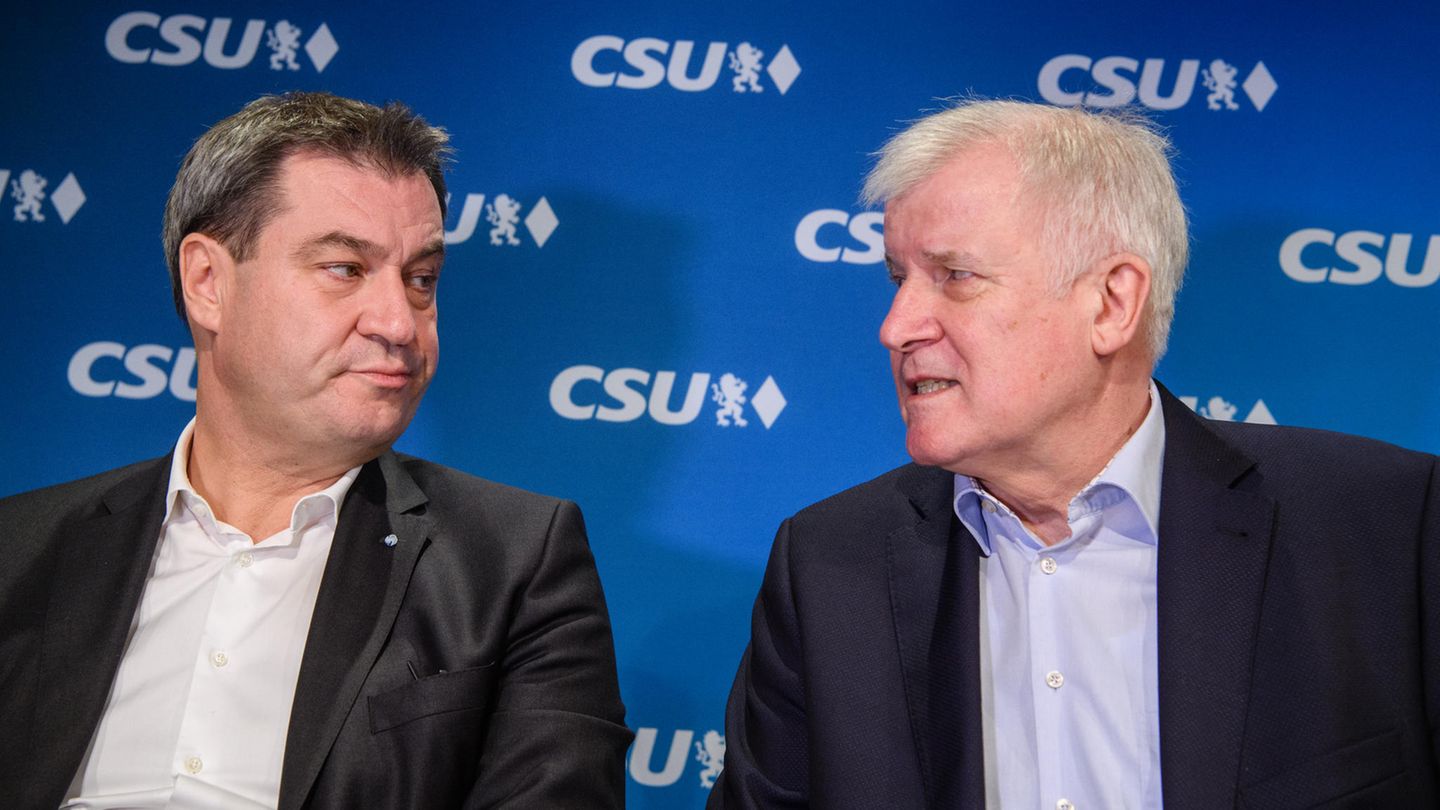 Markus Söder und Horst Seehofer