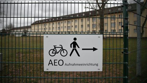 Das Ankerzentrum im bayerischen Bamberg