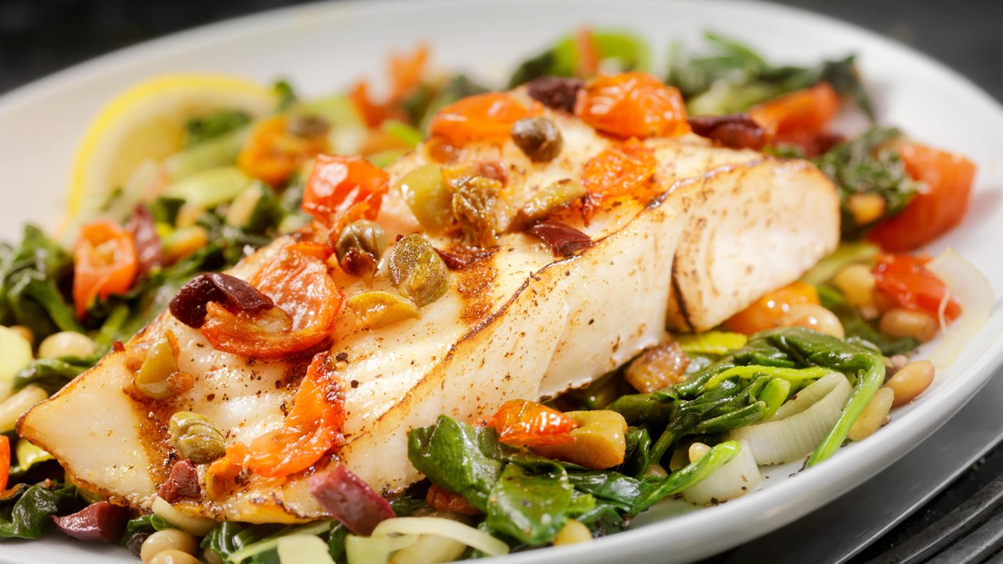 Gegrillter Fisch