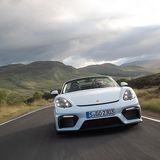 Der Porsche 718 Spyder ist bis zu 301 km/h schnell