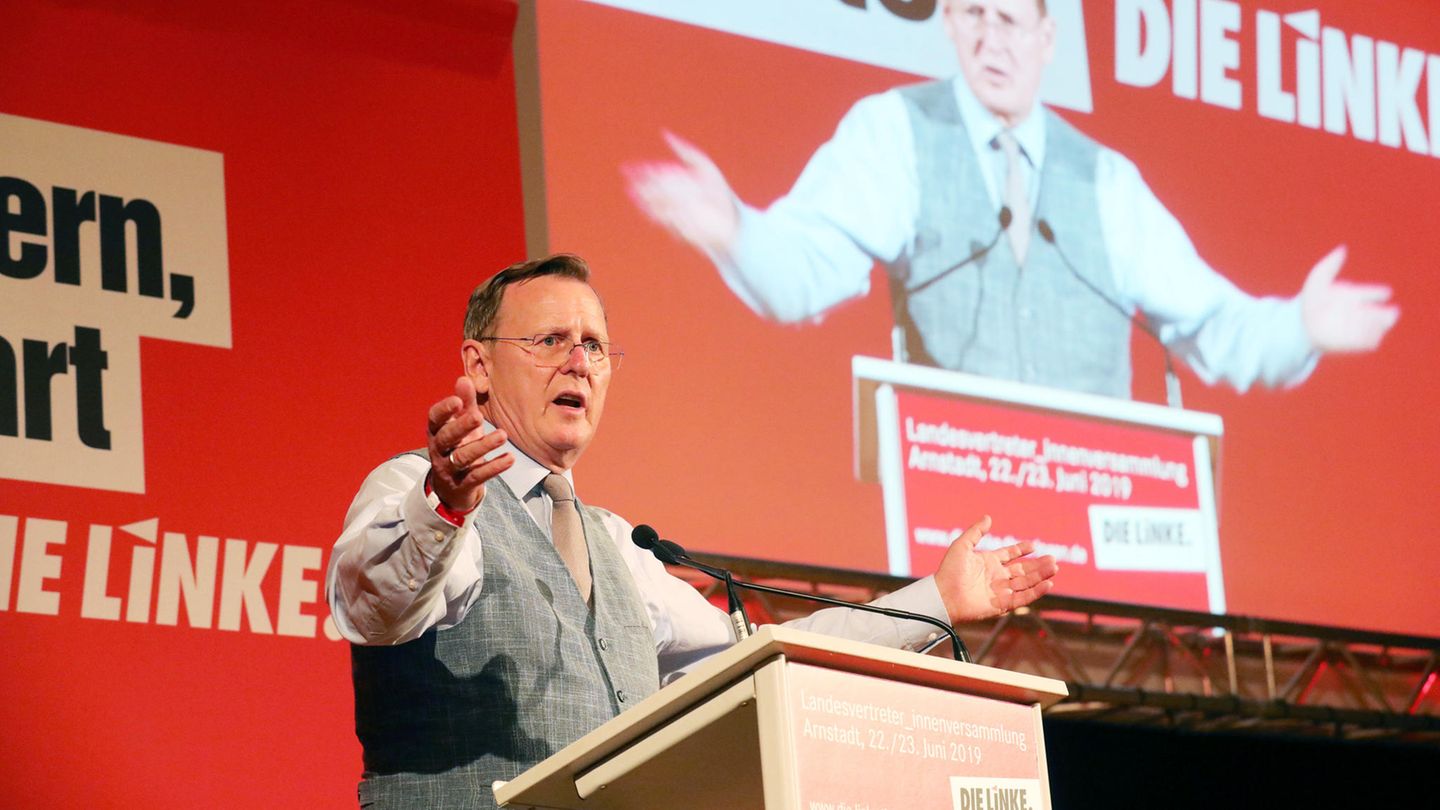 Thüringens Ministerpräsident Bodo Ramelow (Linke)