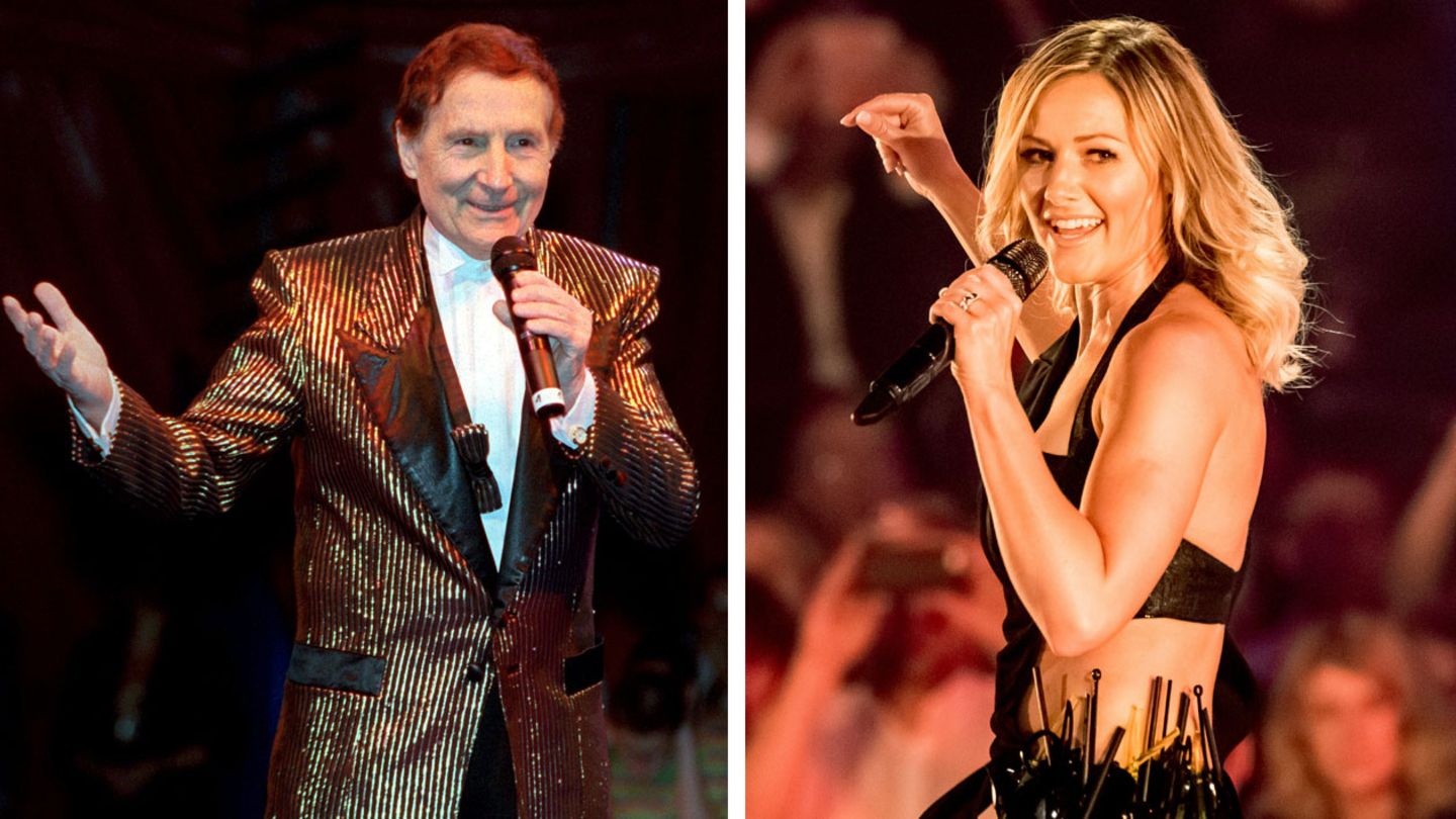 Freddy Quinn und Helene Fischer