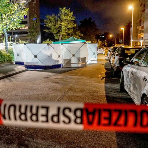Tatort des Schwertangriffs in Stuttgart