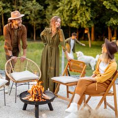 Ein beliebtes Garten-Geschenk: die Feuerschale