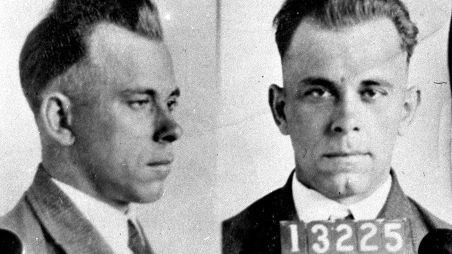 John Dillinger im Dezember 1933